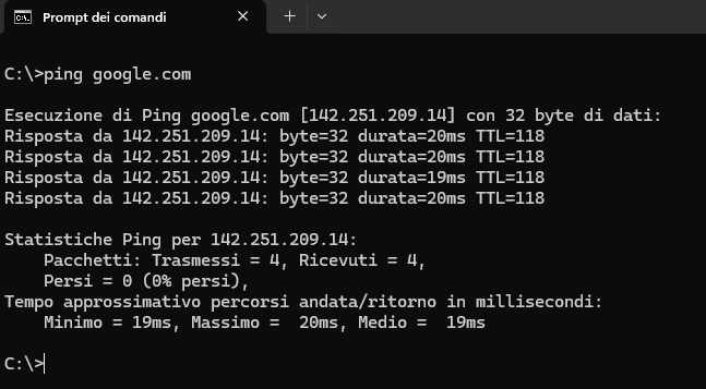 Ping e Tracert: cosa sono e come si usano Ping e Tracert: cosa sono e come si usano