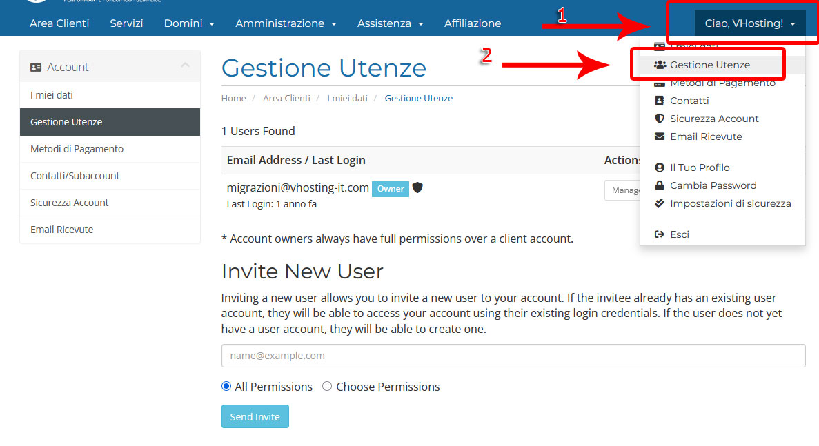 Accesso all’area clienti per conto terzi: guida passo passo Accesso all’area clienti per conto terzi: guida passo passo
