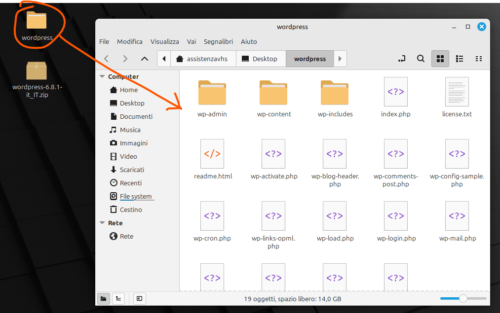 Installare manualmente WordPress Installare manualmente WordPress