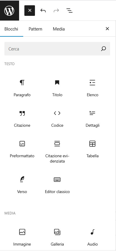 Come usare Gutenberg per creare layout avanzati Come usare Gutenberg per creare layout avanzati