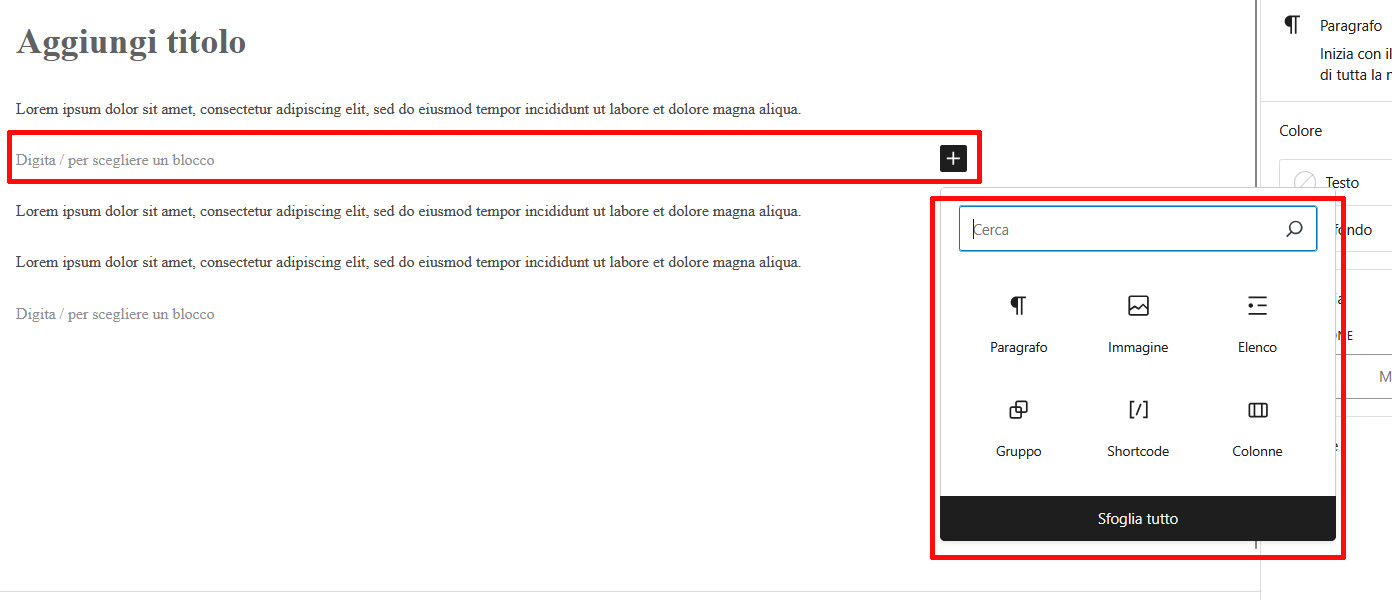 Come usare Gutenberg per creare layout avanzati Come usare Gutenberg per creare layout avanzati