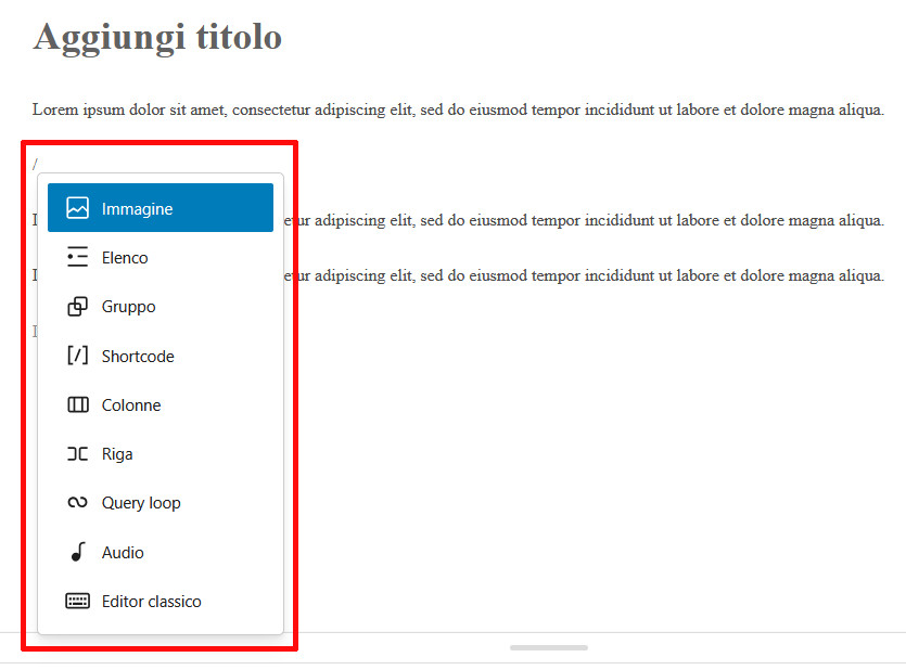 Come usare Gutenberg per creare layout avanzati Come usare Gutenberg per creare layout avanzati