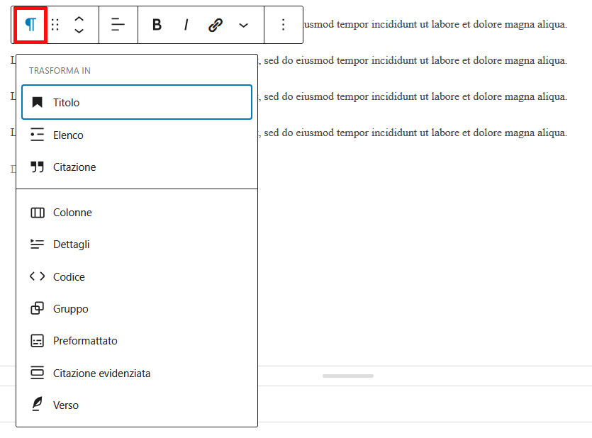 Come usare Gutenberg per creare layout avanzati Come usare Gutenberg per creare layout avanzati