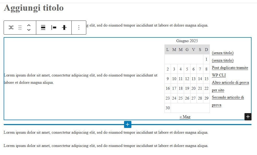 Come usare Gutenberg per creare layout avanzati Come usare Gutenberg per creare layout avanzati