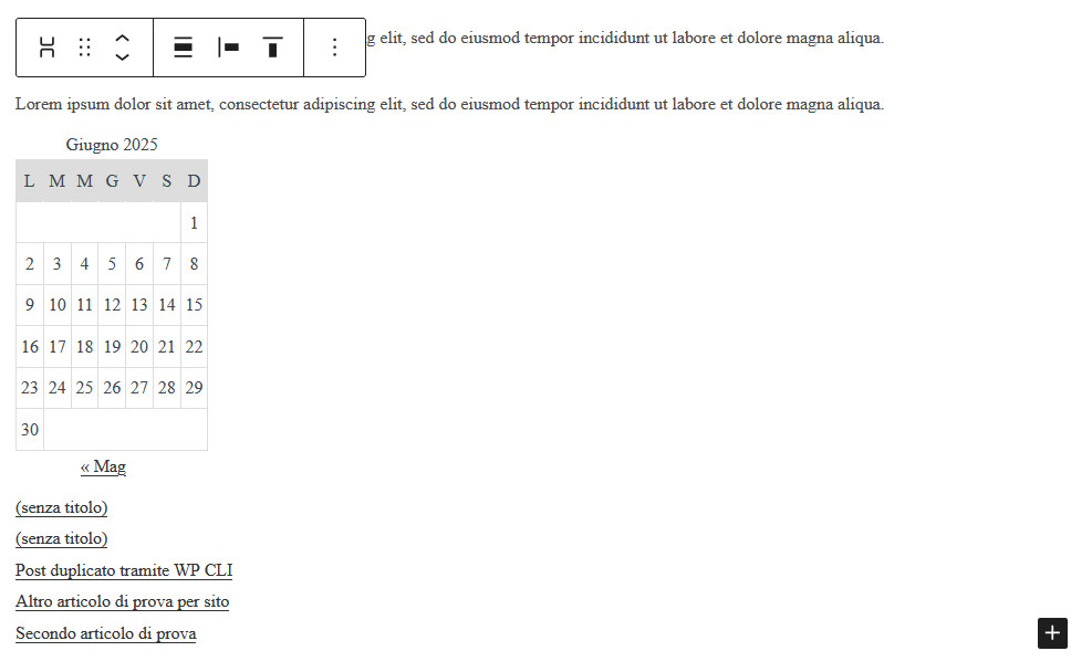 Come usare Gutenberg per creare layout avanzati Come usare Gutenberg per creare layout avanzati