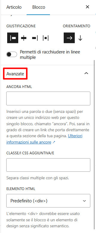 Come usare Gutenberg per creare layout avanzati Come usare Gutenberg per creare layout avanzati