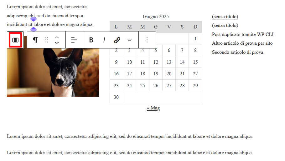 Come usare Gutenberg per creare layout avanzati Come usare Gutenberg per creare layout avanzati