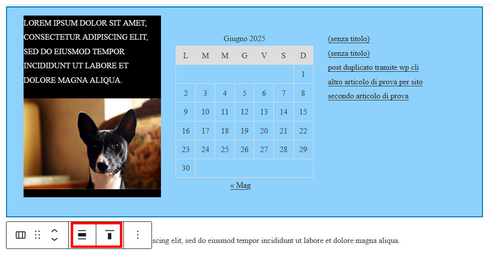 Come usare Gutenberg per creare layout avanzati Come usare Gutenberg per creare layout avanzati