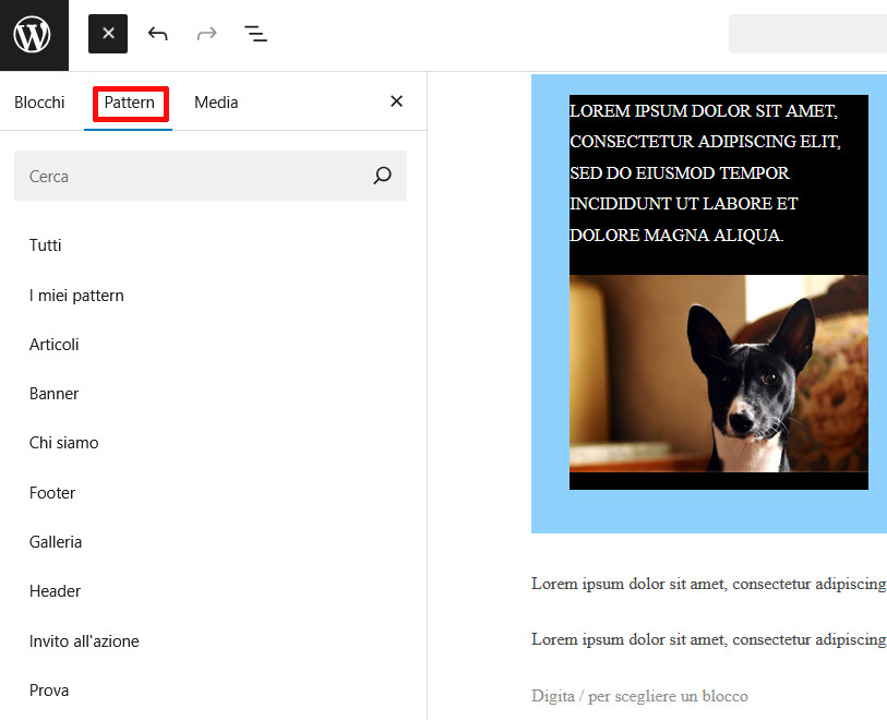 Come usare Gutenberg per creare layout avanzati Come usare Gutenberg per creare layout avanzati