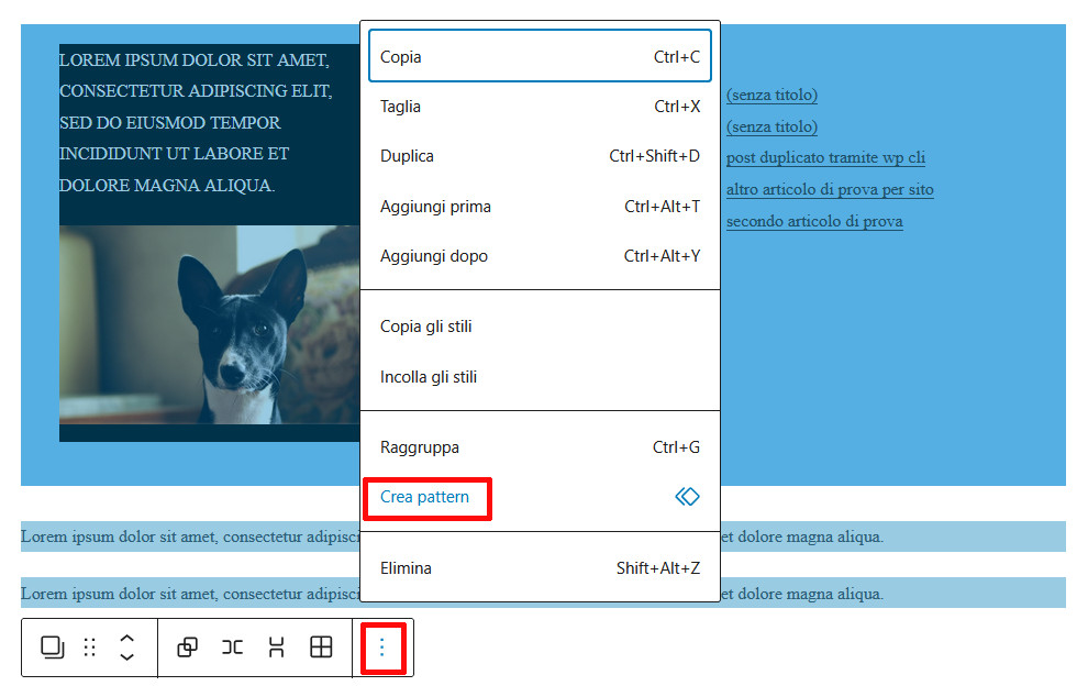 Come usare Gutenberg per creare layout avanzati Come usare Gutenberg per creare layout avanzati