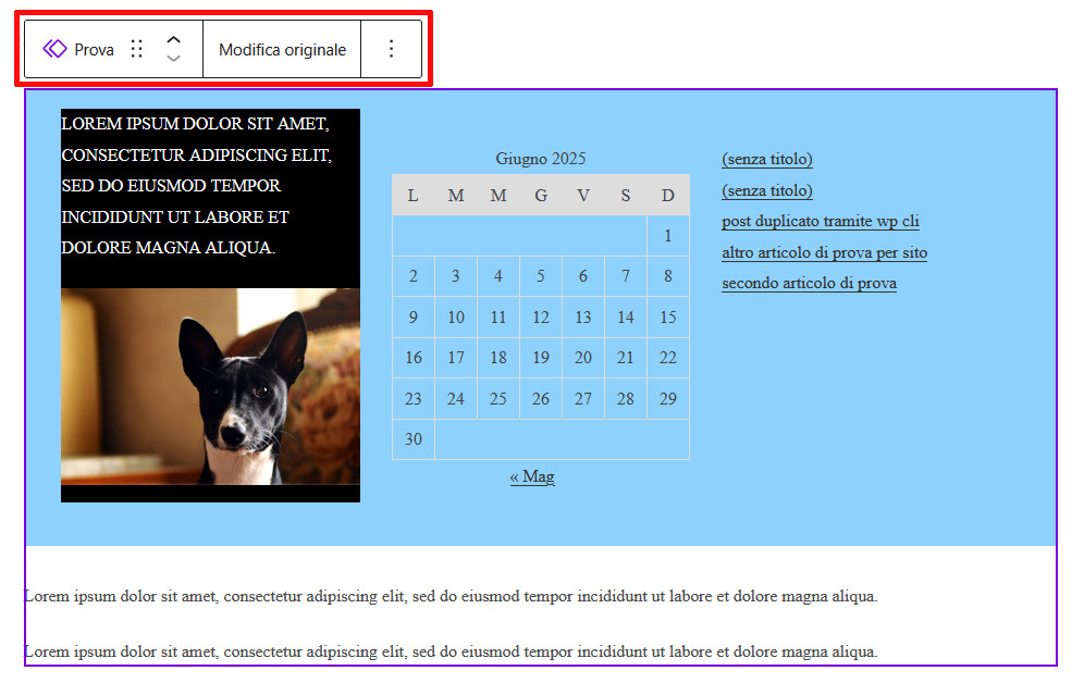 Come usare Gutenberg per creare layout avanzati Come usare Gutenberg per creare layout avanzati
