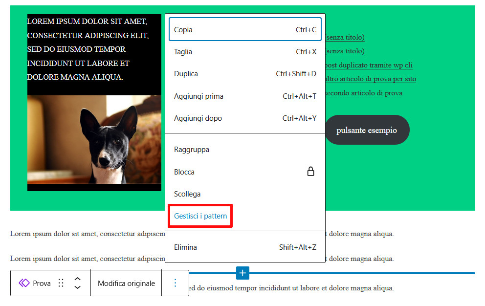 Come usare Gutenberg per creare layout avanzati Come usare Gutenberg per creare layout avanzati