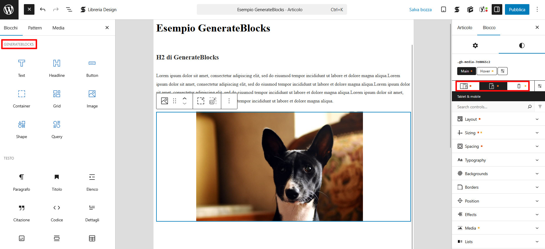 Come usare Gutenberg per creare layout avanzati Come usare Gutenberg per creare layout avanzati