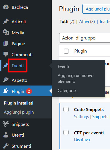 CPT: Custom Post Type, come crearlo e come usarlo CPT: Custom Post Type