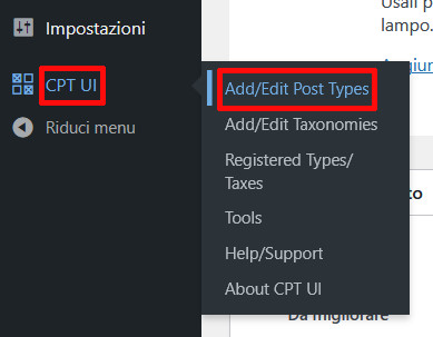 CPT: Custom Post Type, come crearlo e come usarlo CPT: Custom Post Type