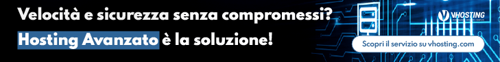 Banner VHosting Hosting Avanzato