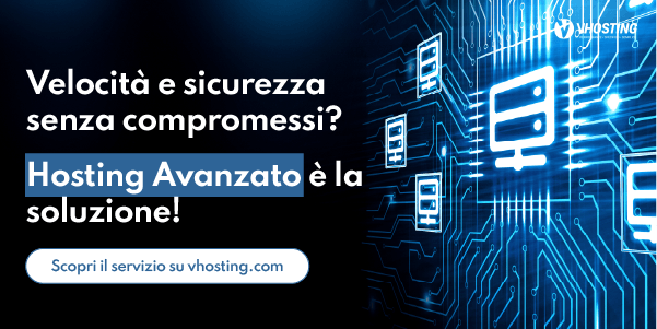 Banner VHosting Hosting Avanzato