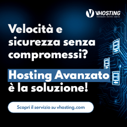 Banner VHosting Hosting Avanzato