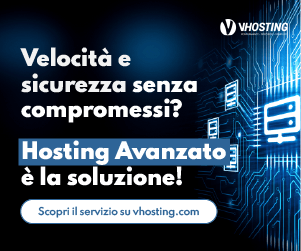 Banner VHosting Hosting Avanzato