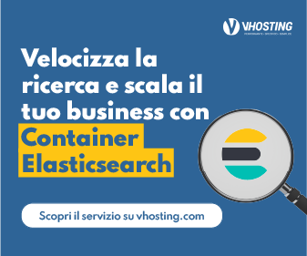 Banner VHosting Istanza Elasticsearch