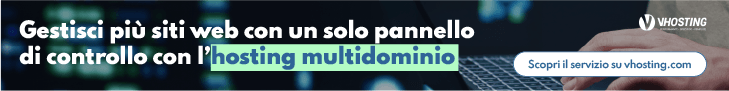 Banner VHosting Hosting Multidominio
