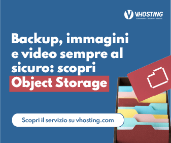 Banner VHosting Cloud Object Storage