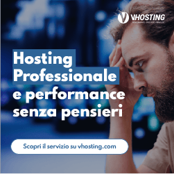 Banner VHosting Hosting Professionale