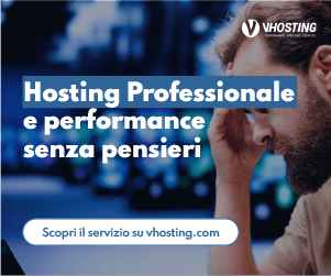 Banner VHosting Hosting Professionale