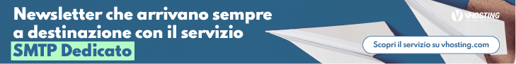 Banner VHosting SMTP Dedicato