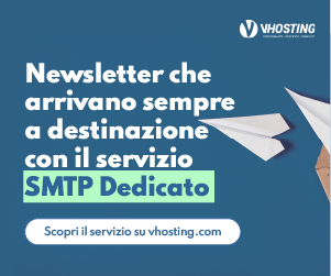 Banner VHosting SMTP Dedicato