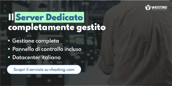 Banner VHosting Server Business Gestito