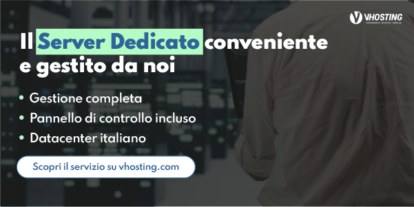 Banner VHosting Server Low Cost Gestito
