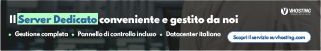 Banner VHosting Server Low Cost Gestito