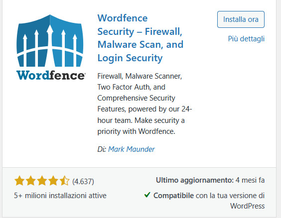Plugin firewall per WordPress: i migliori a confronto Plugin firewall per WordPress: i migliori a confronto