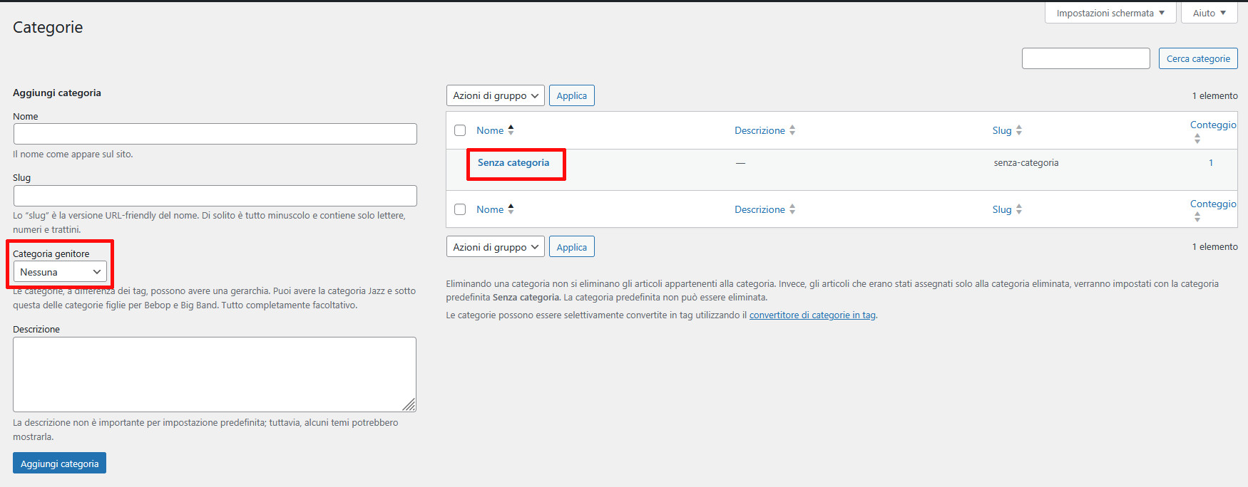 Differenza tra tag e categorie in WordPress Differenza tra tag e categorie in WordPress