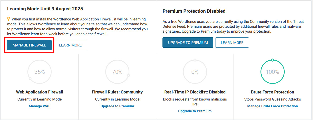 Plugin firewall per WordPress: i migliori a confronto Plugin firewall per WordPress: i migliori a confronto