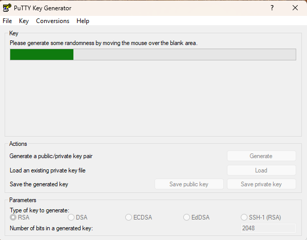 SSH: connettersi ai server in modo sicuro Generare chiave privata e chiave pubblica con Puttygen