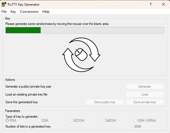 SSH: connettersi ai server in modo sicuro Generare chiave privata e chiave pubblica con Puttygen