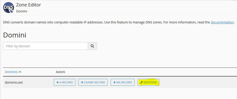 Come modificare i record DNS per  Google WorkSpace