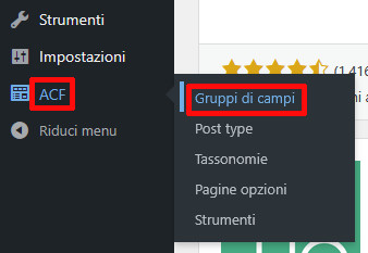 Come usare ACF (Advanced Custom Fields) in WordPress Come usare ACF (Advanced Custom Fields) in WordPress