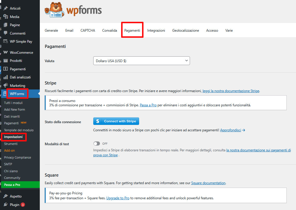Come integrare Stripe e PayPal su WordPress Come integrare Stripe e PayPal su WordPress