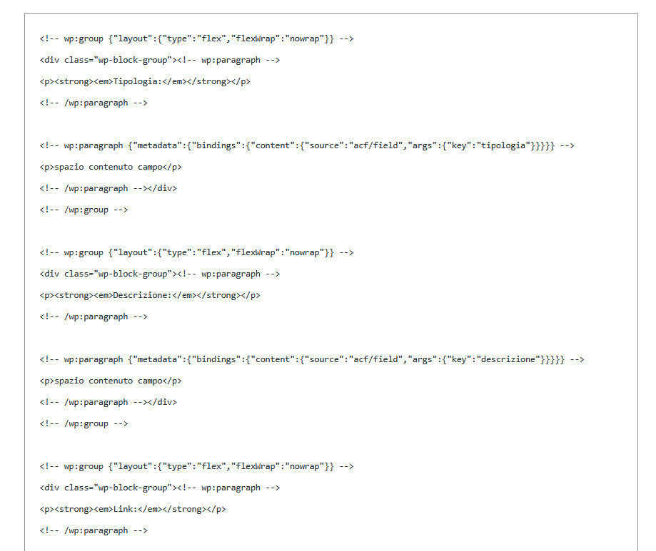 Come usare ACF (Advanced Custom Fields) in WordPress Come usare ACF (Advanced Custom Fields) in WordPress