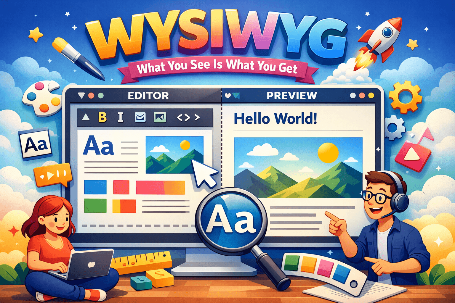 WYSIWYG: cosa significa e come funzionano WYSIWYG: cosa significa e come funzionano