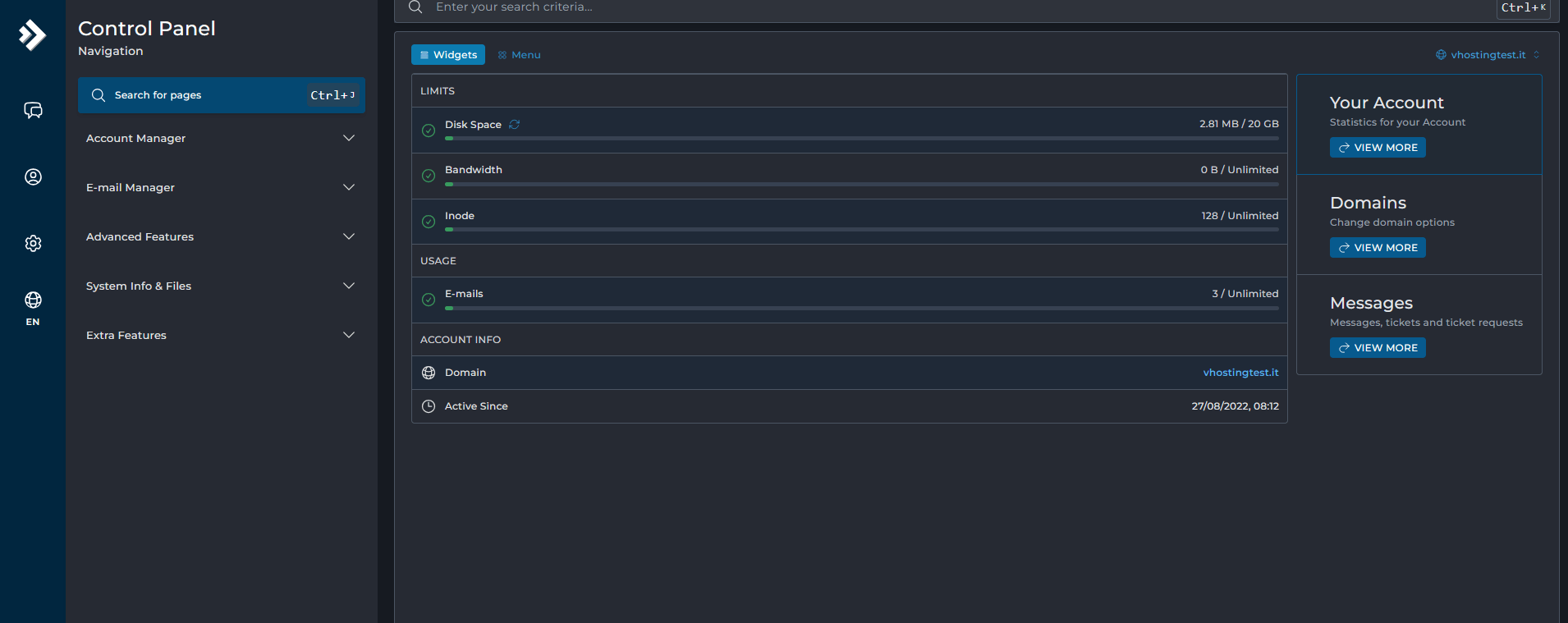 Proteggere DirectAdmin con il 2FA Proteggere DirectAdmin con il 2FA