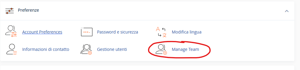 Manage Team cPanel: separare accessi, ruoli e permessi Manage Team cPanel: separare accessi, ruoli e permessi