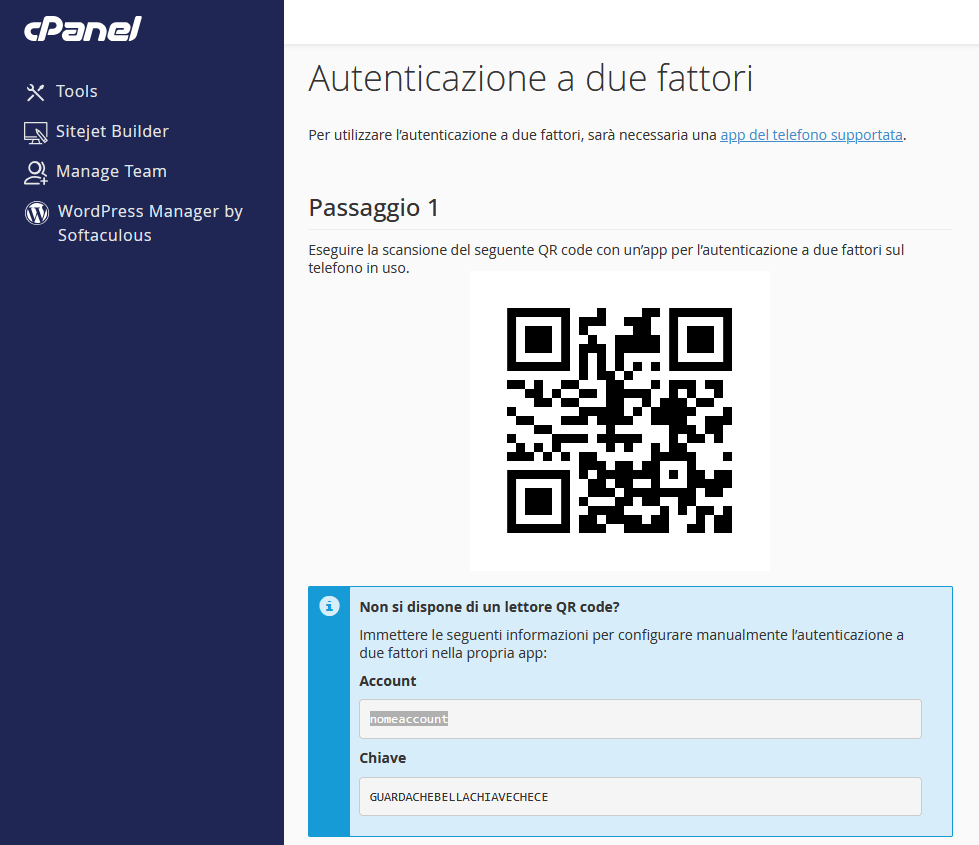 2FA su cPanel: sicurezza aggiuntiva per l’hosting 2FA su cPanel: sicurezza aggiuntiva per l’hosting