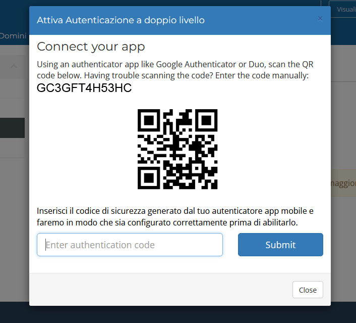 2FA: Come rendere sicuro il proprio account nel WHMCS 2FA nel WHMCS