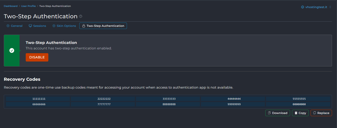 Proteggere DirectAdmin con il 2FA Proteggere DirectAdmin con il 2FA
