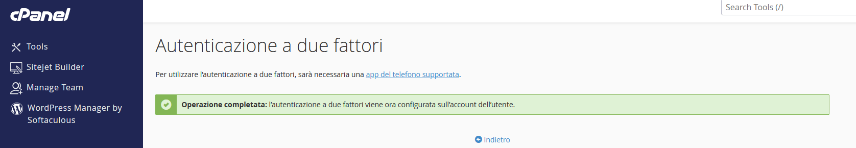2FA su cPanel: sicurezza aggiuntiva per l’hosting 2FA su cPanel: sicurezza aggiuntiva per l’hosting
