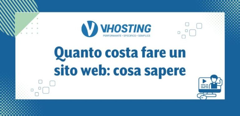 Quanto costa fare un sito web: cosa sapere Quanto costa fare un sito web: cosa sapere